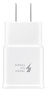 Samsung - AFC Wall Charger 2A with USB-C Cable 5ft White