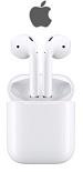 Apple - AirPods In-Ear Bluetooth Headphones with Mic White