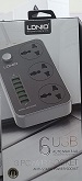 AC Desktop Wall Charger with 6 USB  And 3 Power Ports