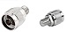 N-Type Male to F-Type Female Adapter