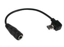 Micro USB To 3.5 Female Audio Adaptor